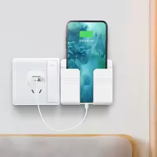 Wall-Mounted Mobile Phone & Remote Control Holder