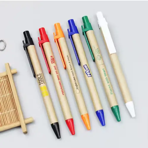 Eco-Friendly Paper Craft Ballpoint Pens ( 10 pack)1